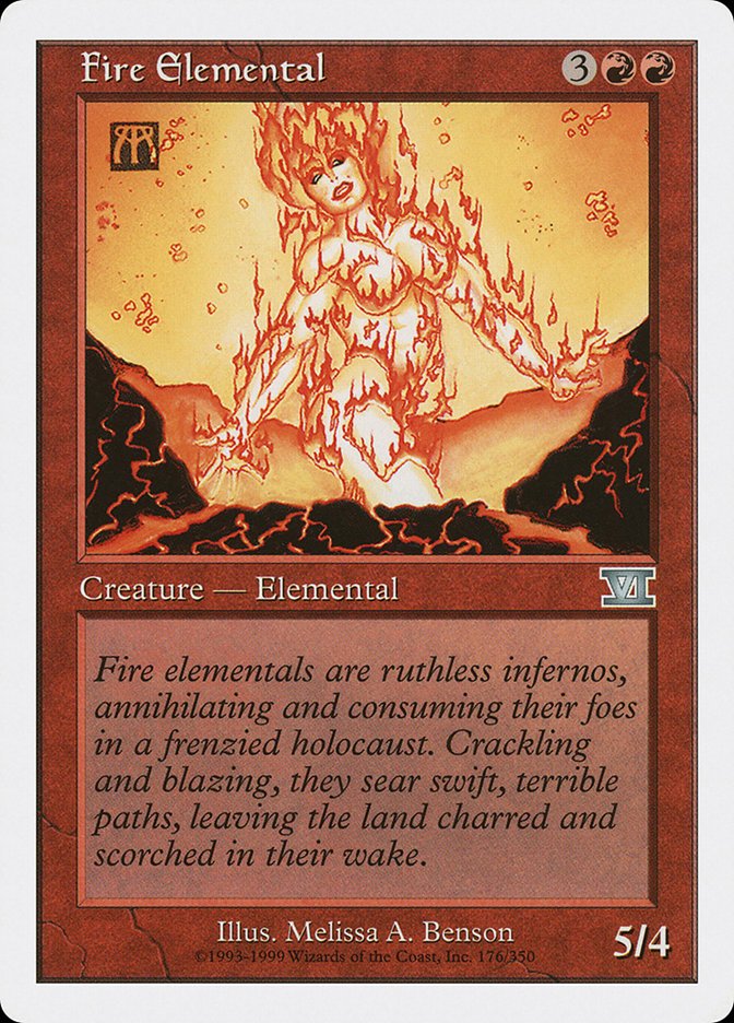 Fire Elemental [Classic Sixth Edition] - Bea DnD Games