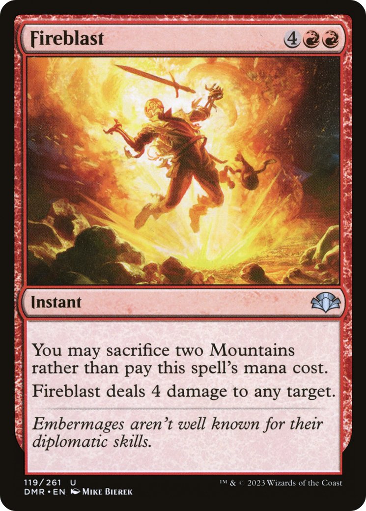 Fireblast [Dominaria Remastered] - Bea DnD Games