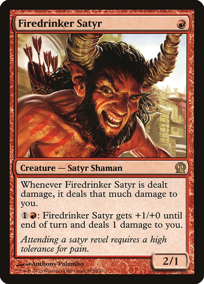 Firedrinker Satyr [Theros] - Bea DnD Games