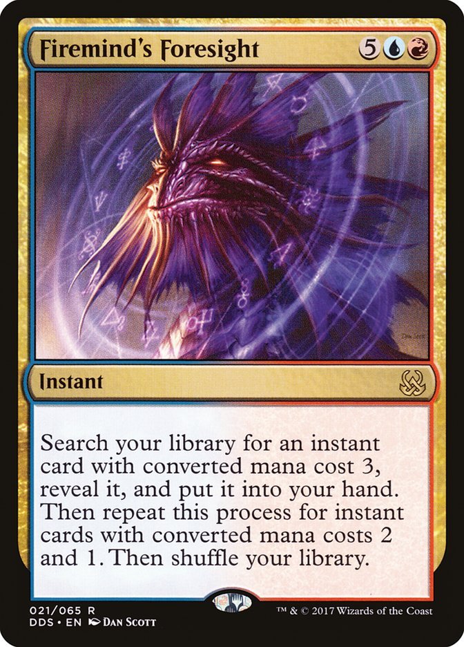Firemind's Foresight [Duel Decks: Mind vs. Might] - Bea DnD Games