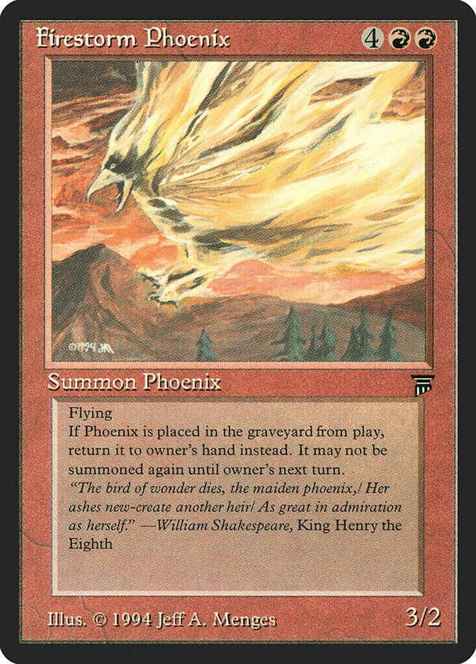Firestorm Phoenix [Legends] - Bea DnD Games