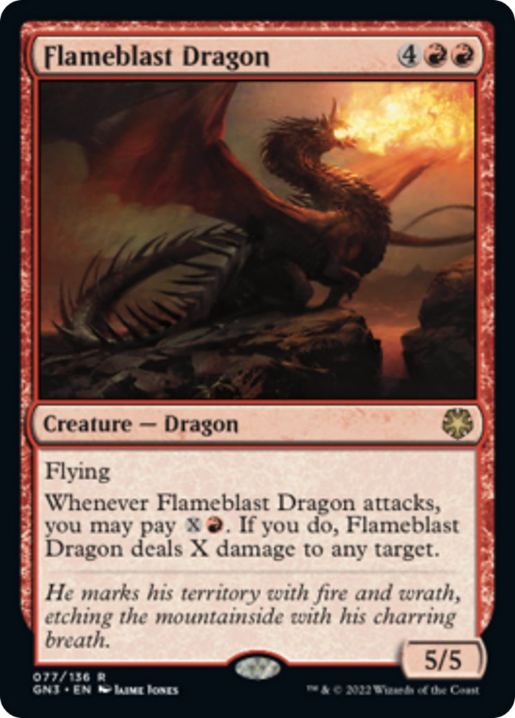 Flameblast Dragon [Game Night: Free-for-All] - Bea DnD Games