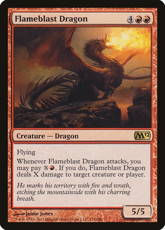 Flameblast Dragon [Magic 2012] - Bea DnD Games