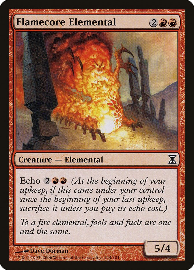 Flamecore Elemental [Time Spiral] - Bea DnD Games