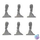 Flameskulls | BeaMini Unpainted RPG Miniatures - Bea DnD Games