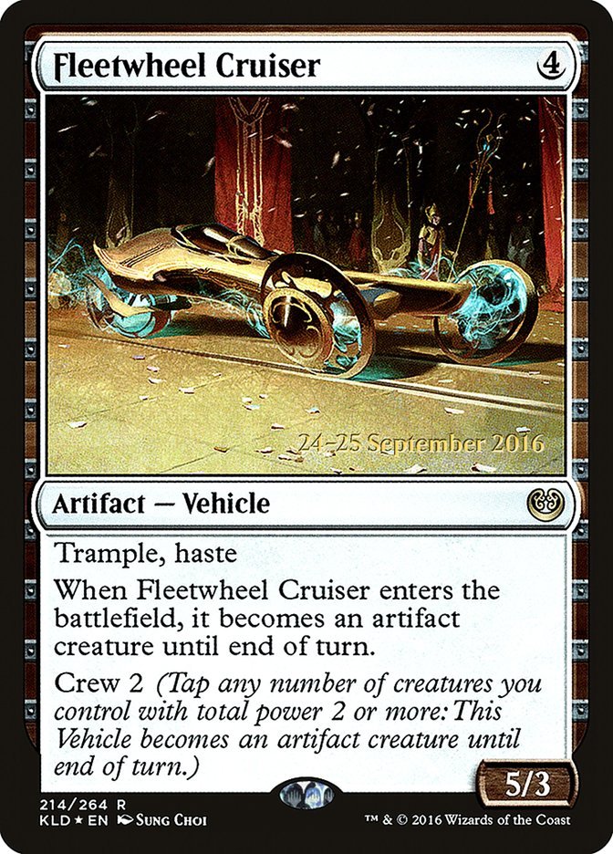 Fleetwheel Cruiser [Kaladesh Prerelease Promos] - Bea DnD Games
