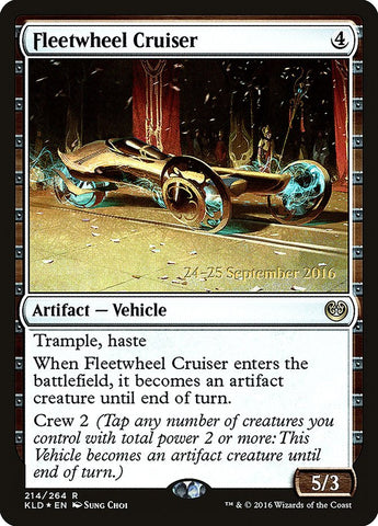 Fleetwheel Cruiser [Kaladesh Prerelease Promos] - Bea DnD Games