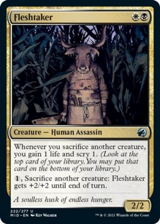 Fleshtaker [Innistrad: Midnight Hunt] - Bea DnD Games