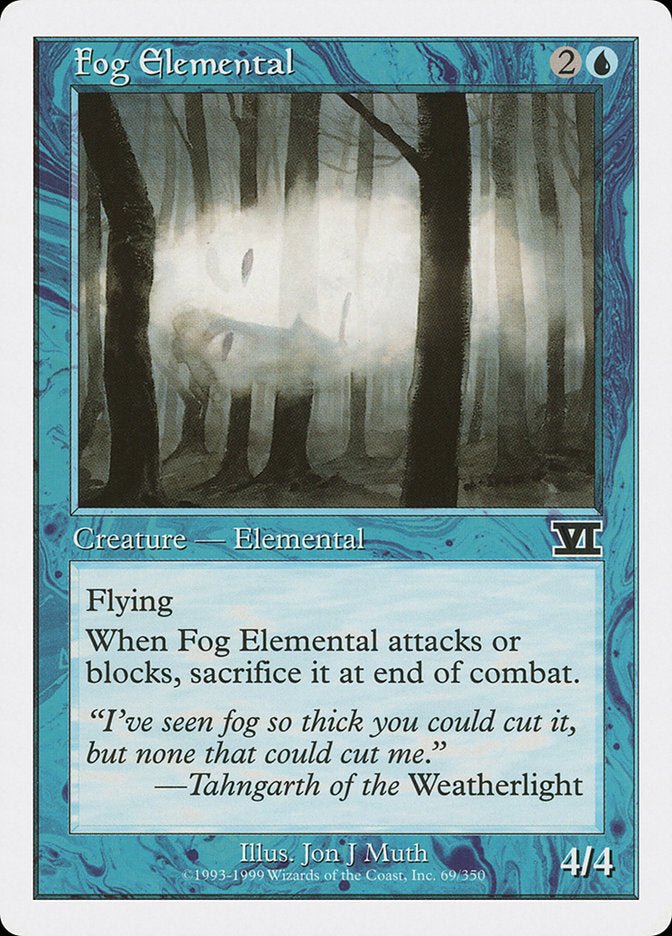 Fog Elemental [Classic Sixth Edition] - Bea DnD Games
