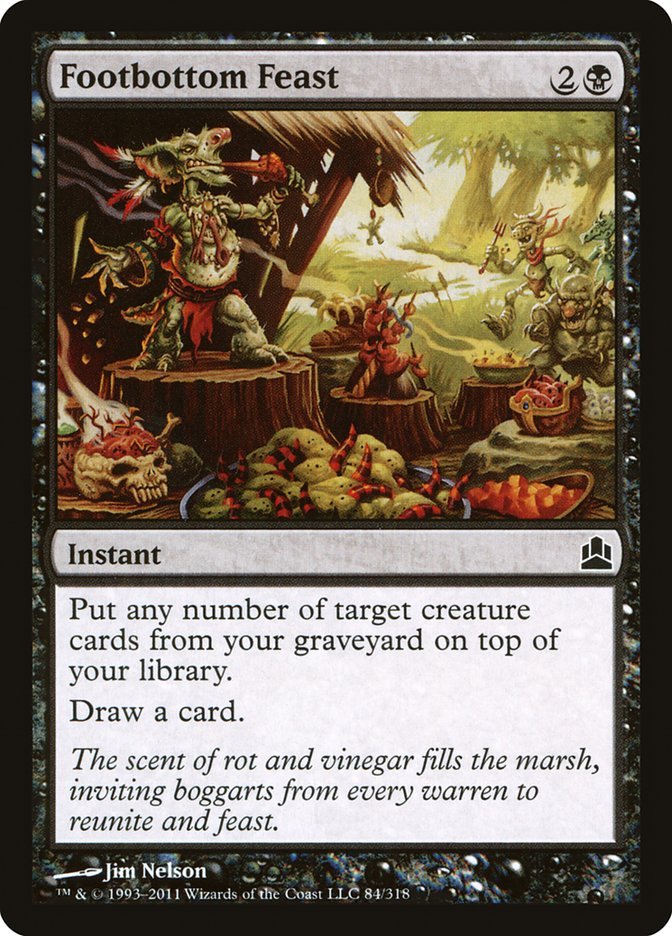 Footbottom Feast [Commander 2011] - Bea DnD Games