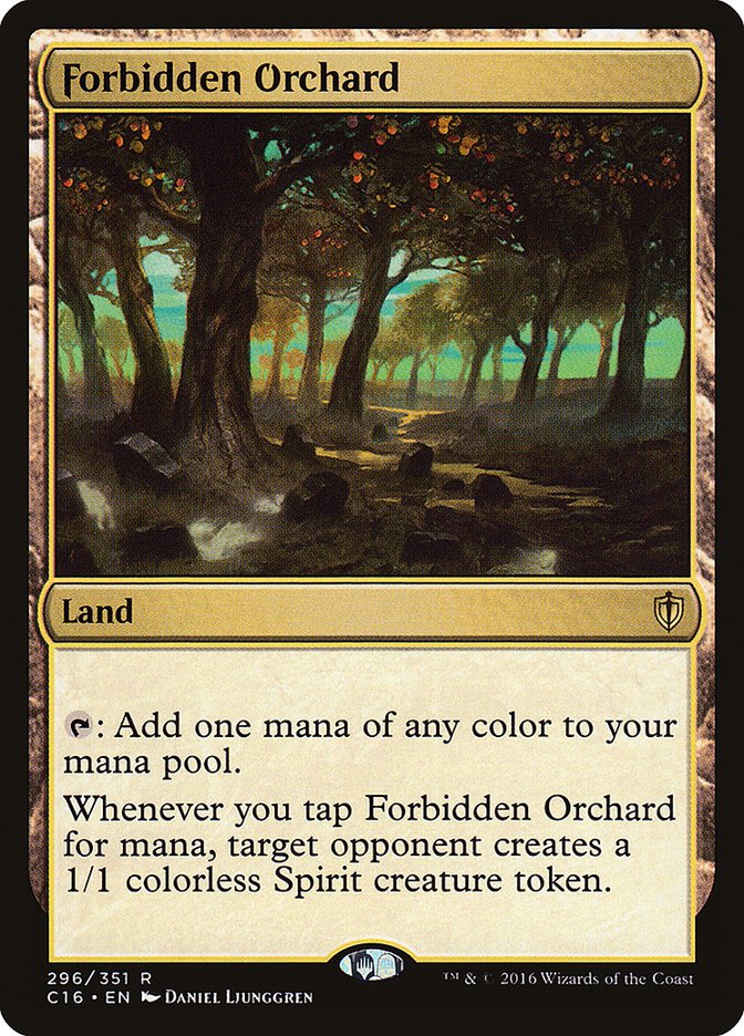 Forbidden Orchard [Commander 2016] - Bea DnD Games