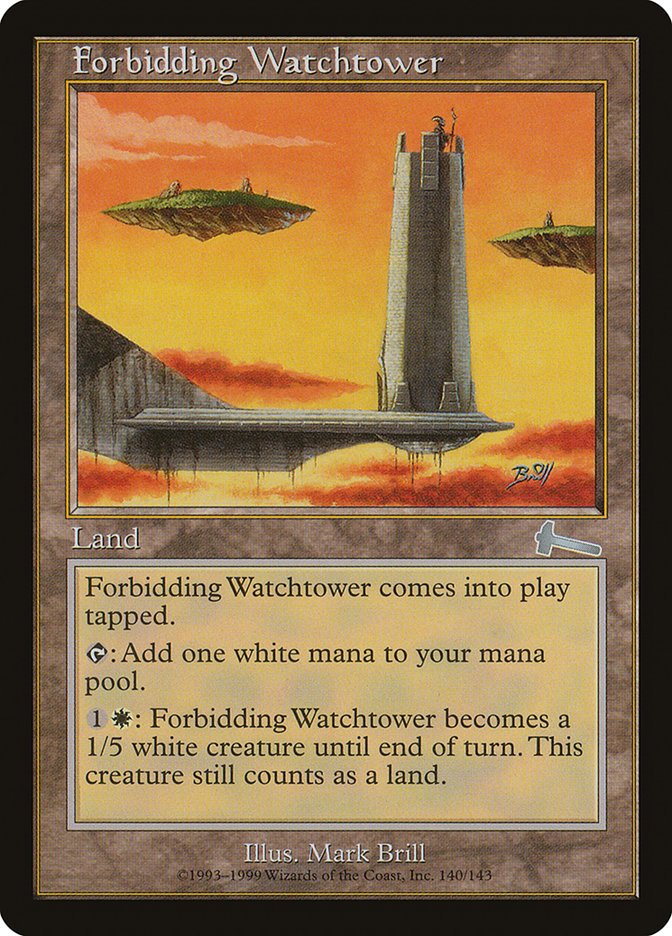 Forbidding Watchtower [Urza's Legacy] - Bea DnD Games