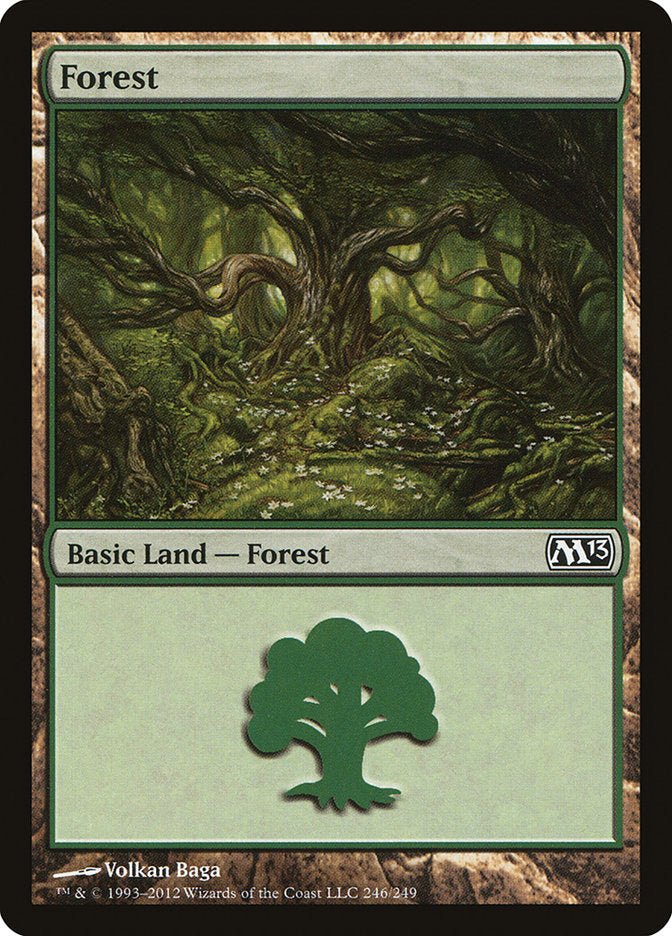 Forest (246) [Magic 2013] - Bea DnD Games