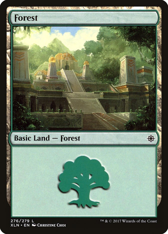 Forest (276) [Ixalan] - Bea DnD Games