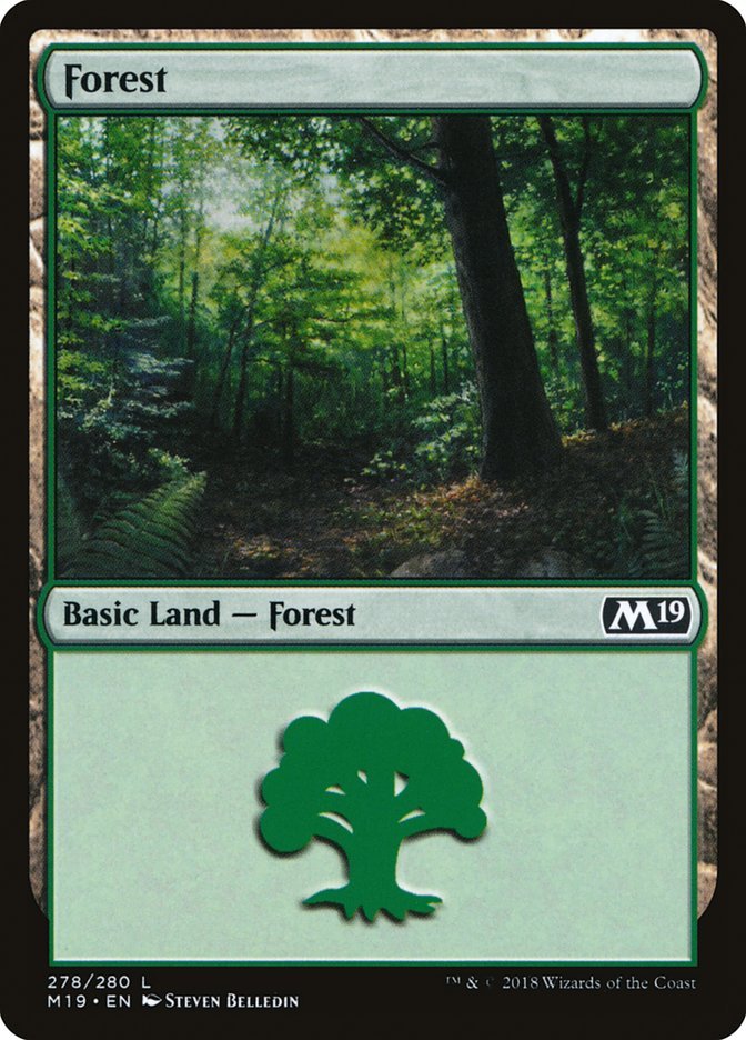 Forest (278) [Core Set 2019] - Bea DnD Games