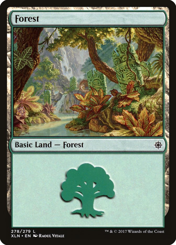 Forest (278) [Ixalan] - Bea DnD Games