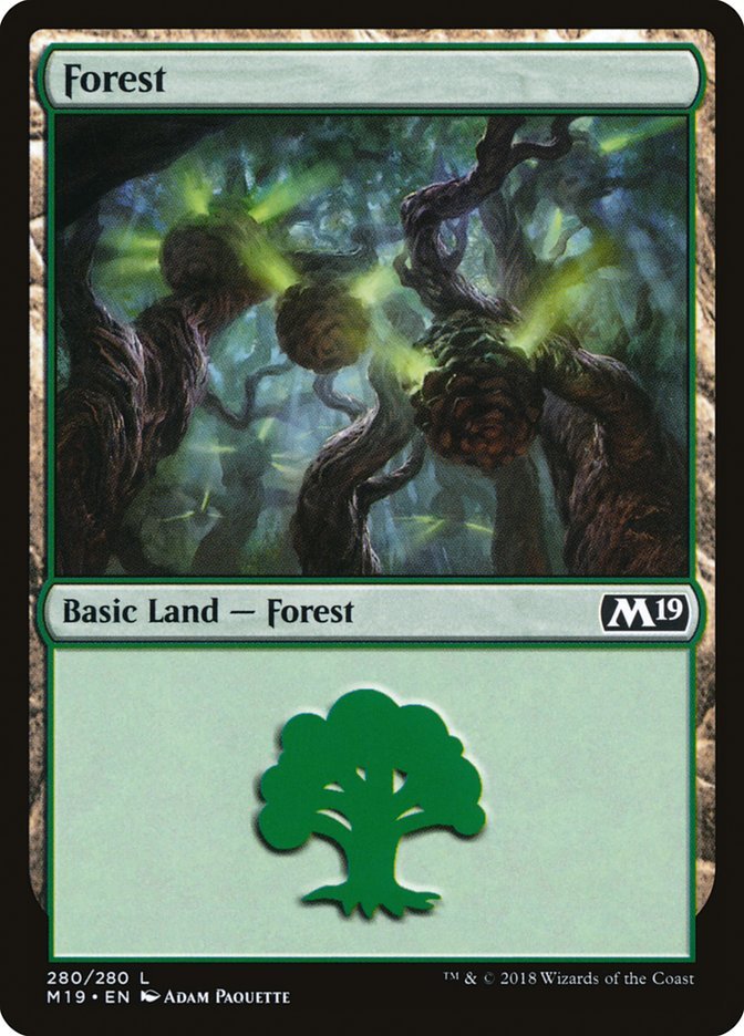 Forest (280) [Core Set 2019] - Bea DnD Games