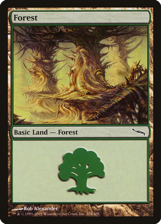 Forest (304) [Mirrodin] - Bea DnD Games