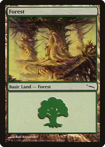 Forest (304) [Mirrodin] - Bea DnD Games