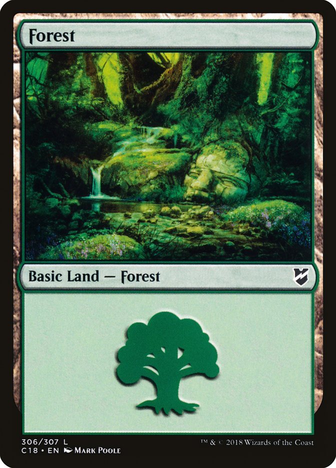 Forest (306) [Commander 2018] - Bea DnD Games