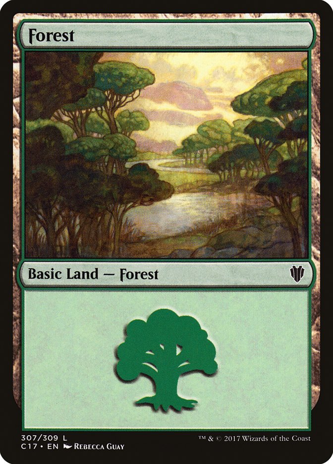 Forest (307) [Commander 2017] - Bea DnD Games