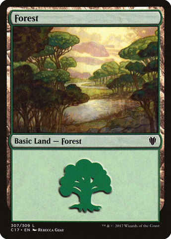 Forest (307) [Commander 2017] - Bea DnD Games