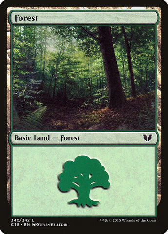 Forest (340) [Commander 2015] - Bea DnD Games