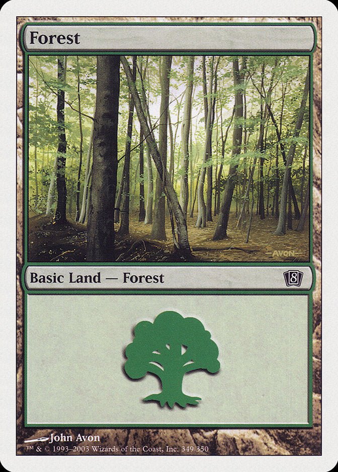 Forest (349) [Eighth Edition] - Bea DnD Games