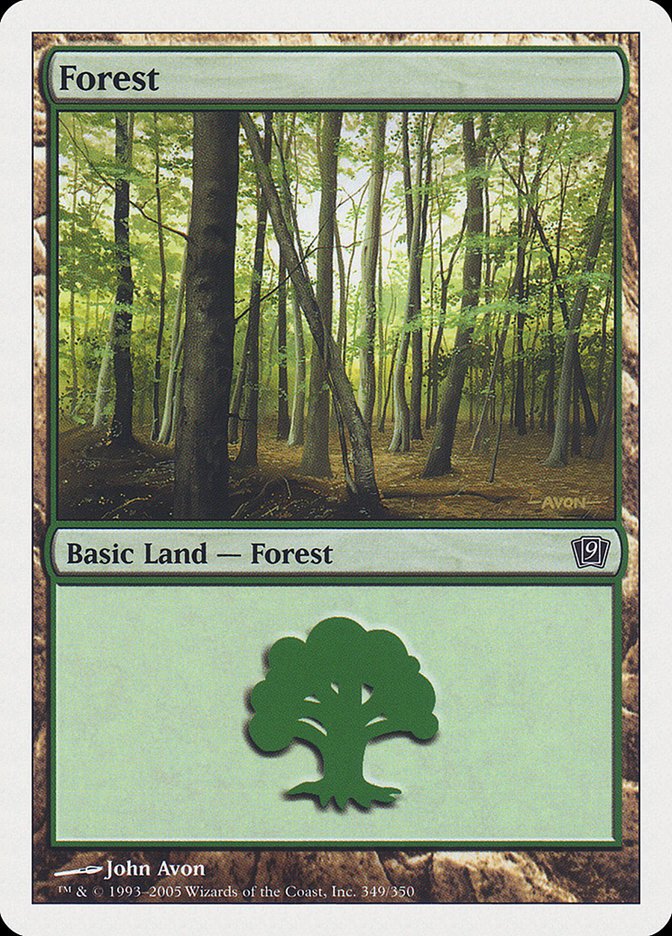 Forest (349) [Ninth Edition] - Bea DnD Games