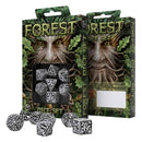 Forest - 7pc Polyhedral Dice Set by Q Workshop - Bea DnD Games