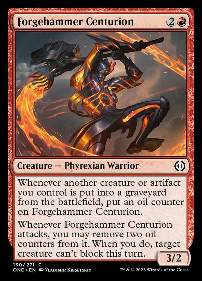 Forgehammer Centurion [Phyrexia: All Will Be One] - Bea DnD Games