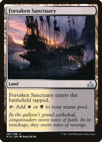 Forsaken Sanctuary [Rivals of Ixalan] - Bea DnD Games