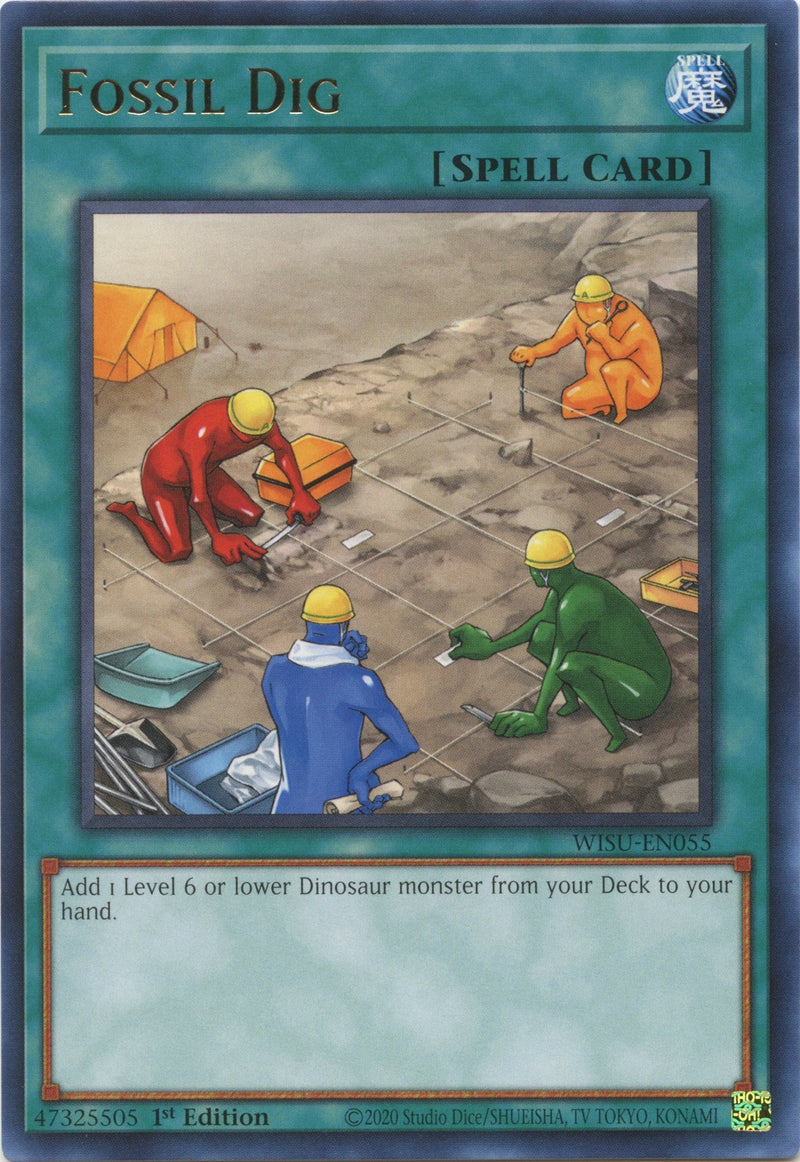 Fossil Dig [WISU-EN055] Rare - Bea DnD Games