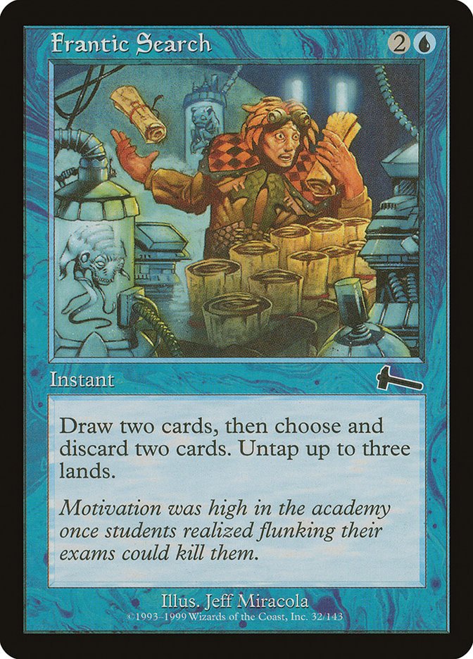 Frantic Search [Urza's Legacy] - Bea DnD Games