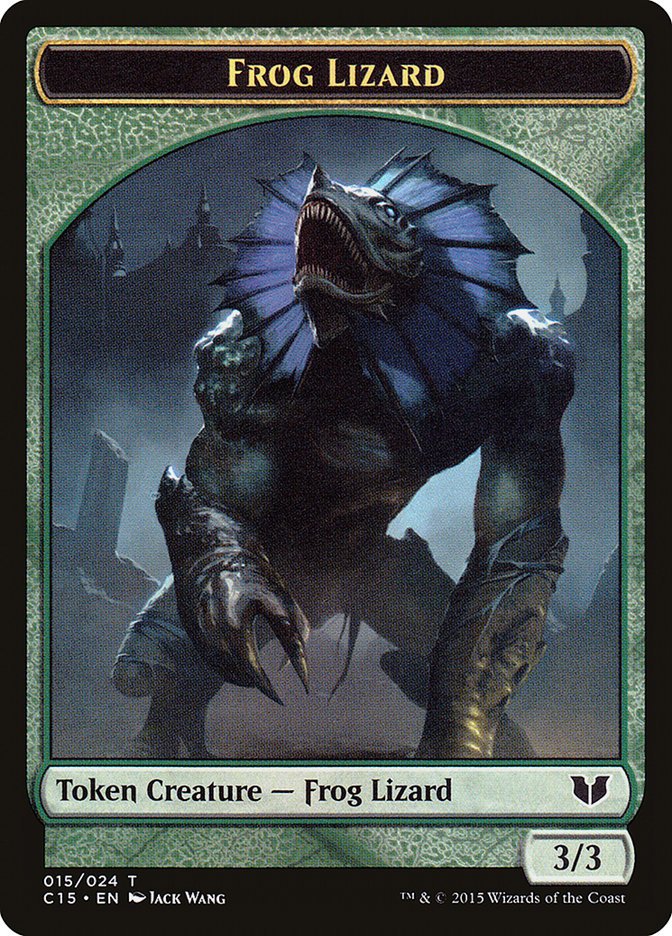 Frog Lizard Token [Commander 2015 Tokens] - Bea DnD Games