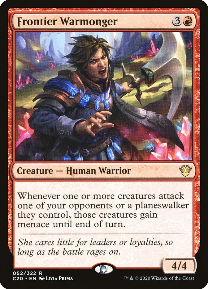 Frontier Warmonger [Commander 2020] - Bea DnD Games