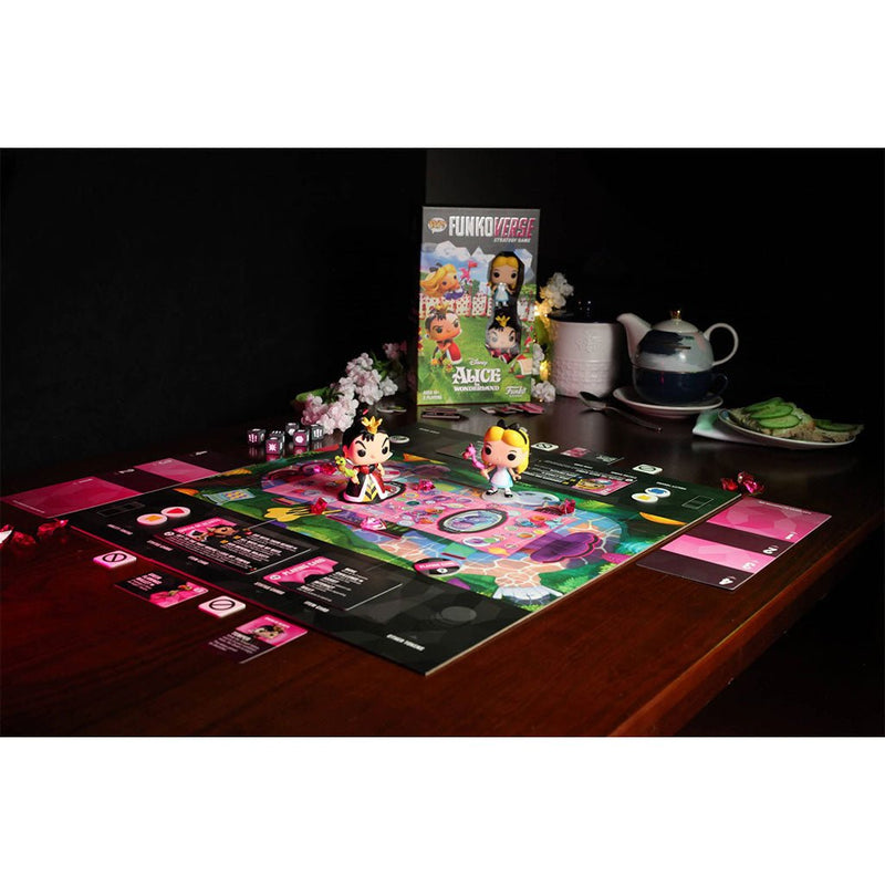 Funkoverse - Alice in Wonderland 100 (2 Pack Expandalone Strategy Board Game) - Bea DnD Games