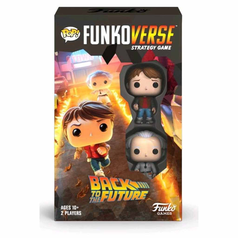 Funkoverse - Back to the Future 100 (2-Pack Expandalone Strategy Board Game) - Bea DnD Games