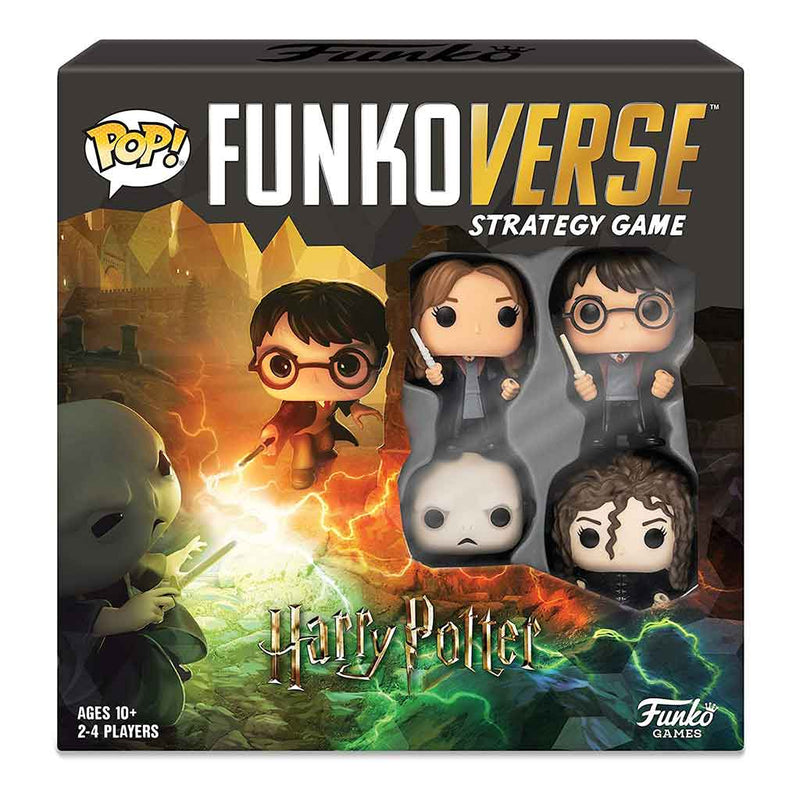 Funkoverse Harry Potter - 4 Pack Expandalone Strategy Board Game - Bea DnD Games