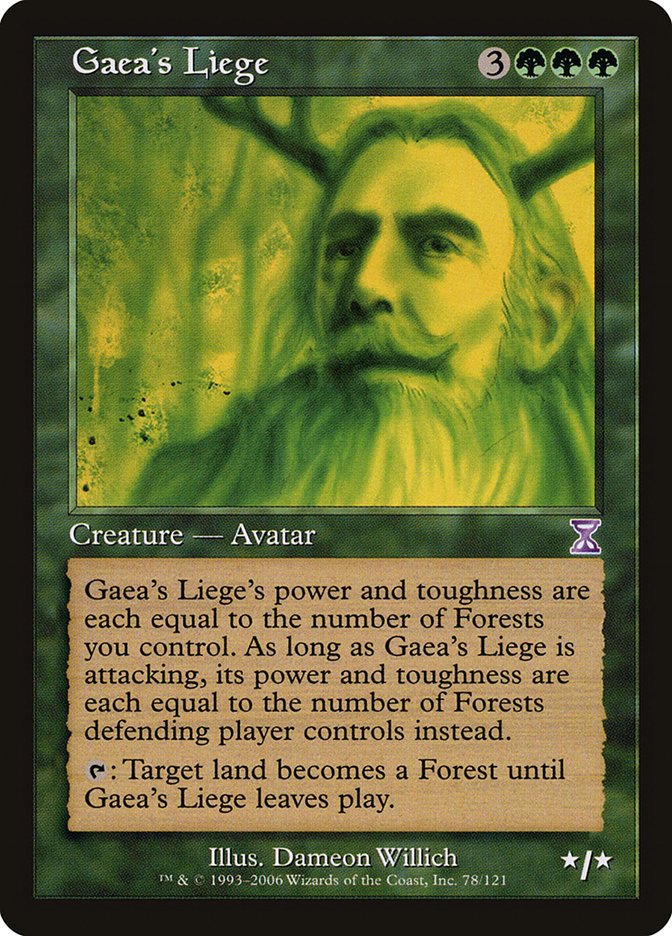 Gaea's Liege [Time Spiral Timeshifted] - Bea DnD Games