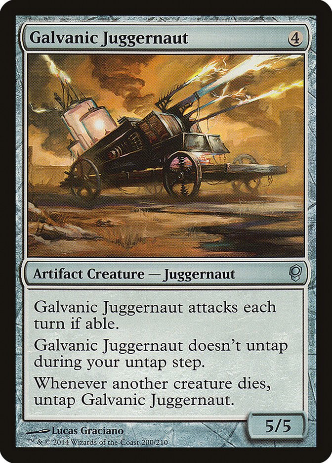 Galvanic Juggernaut [Conspiracy] - Bea DnD Games