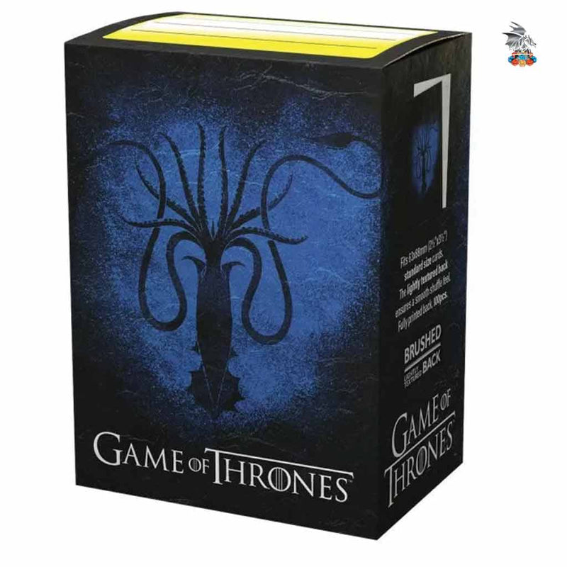 Game of Thrones Dragon Shield Brushed Art Sleeves 100 Pack - Bea DnD Games