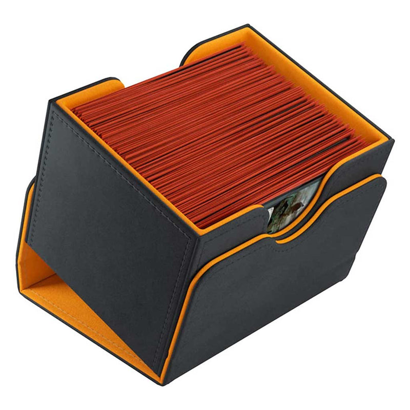 Gamegenic Sidekick 100+ XL 2021 Edition Black/Orange Deck Box - Bea DnD Games