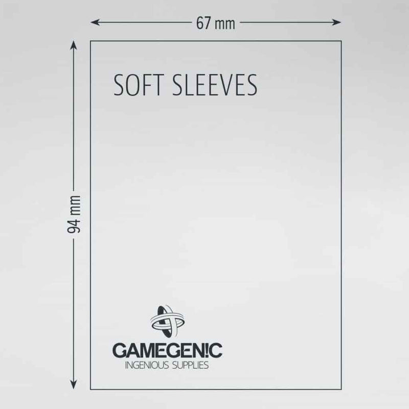 Gamegenic Soft Sleeves 100 Pack - Bea DnD Games