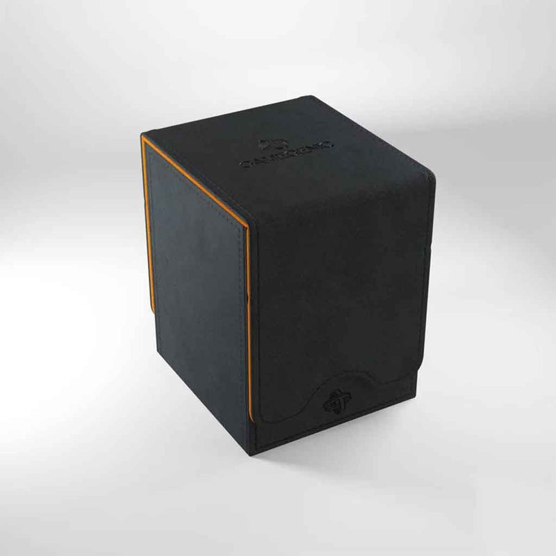 Gamegenic Squire 100+ XL 2021 Edition Black/Orange Deck Box - Bea DnD Games