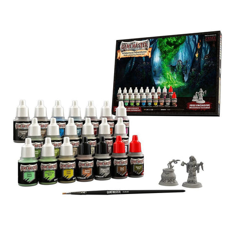  The Army Painter Miniatures Paint Set, 10 Model Paints with  FREE Highlighting Brush, 18ml/Bottle, Miniature Painting Kit, Non Toxic  Acrylic Paint Set, Wargames Hobby Starter Paint Set (New Version) : Arts