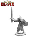 Garrick The Bold (Human Paladin) - Dark Heaven Bones Unpainted Miniatures by Reaper Miniatures - Bea DnD Games