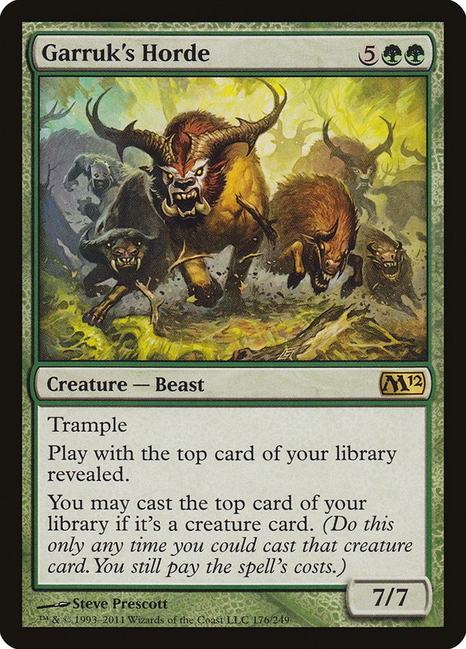 Garruk's Horde [Magic 2012] - Bea DnD Games