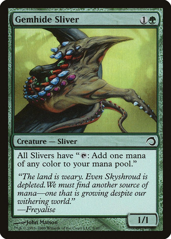 Gemhide Sliver [Premium Deck Series: Slivers] - Bea DnD Games