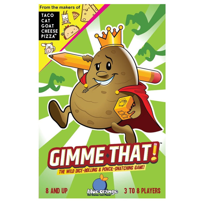 Gimme That - The Ultimate Dice Party Game | Potato Counting Madness (From Makers of Taco Cat Goat Cheese Pizza) - Bea DnD Games